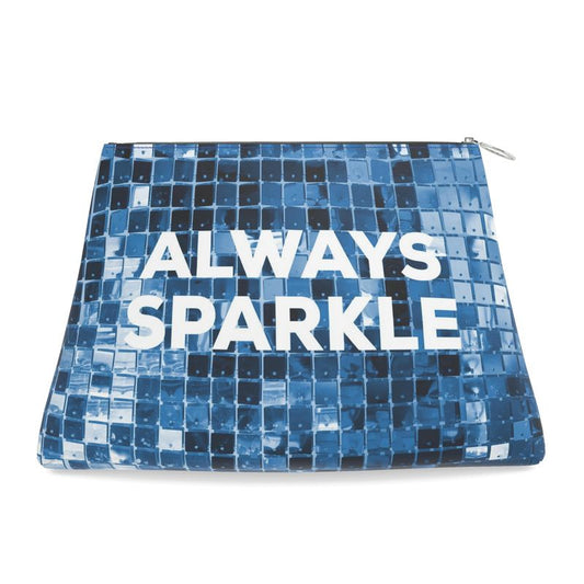 Always Sparkle - Leather Clutch