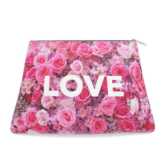 Love - Leather Clutch