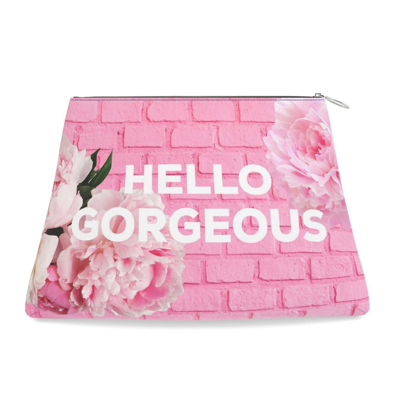 Hello Gorgeous - Leather Clutch